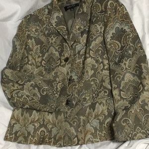 Kasper vintage look lined jacket